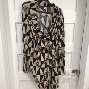 Black and Cream Dress